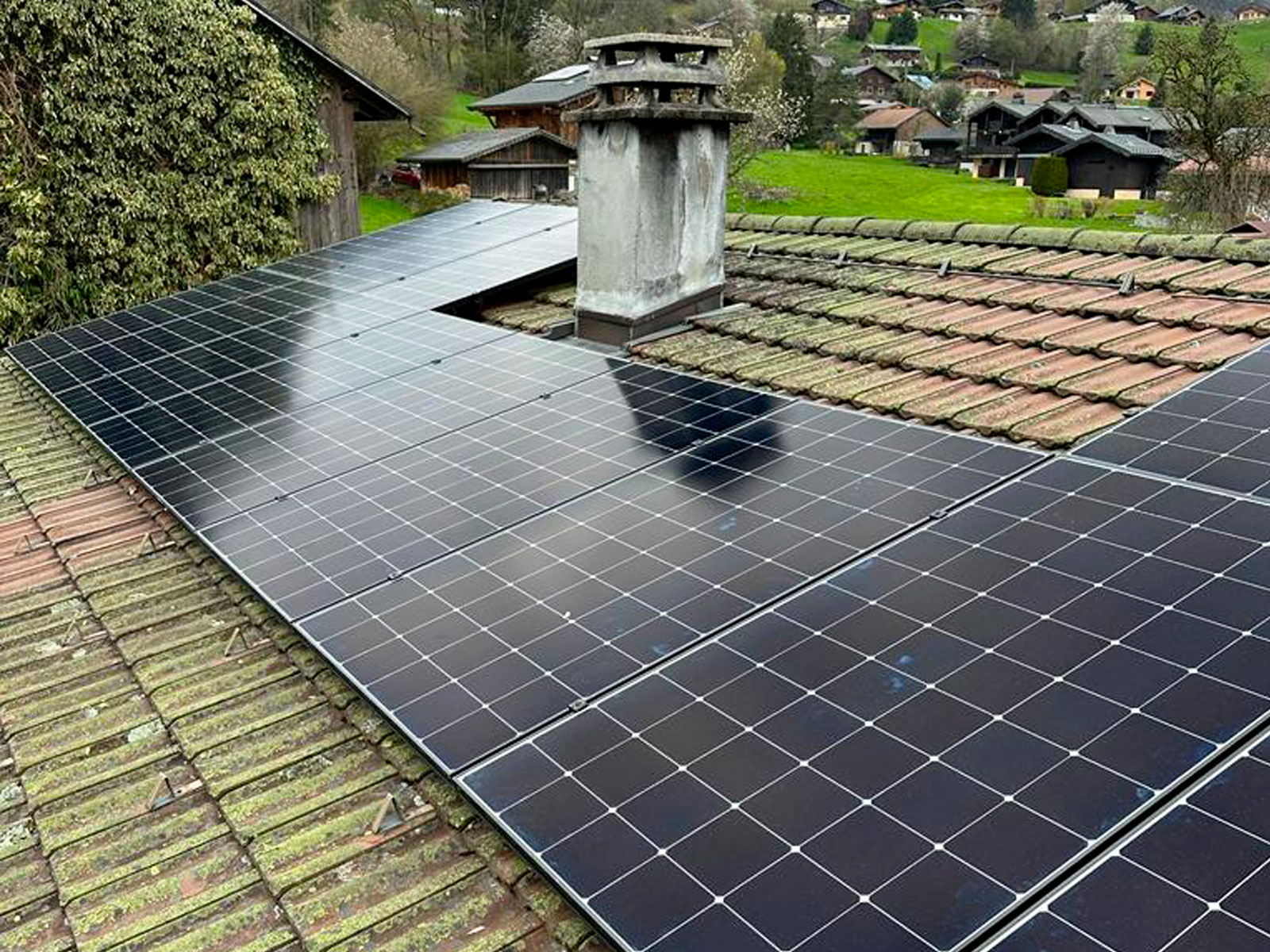 Installation à Morillon en Haute Savoie